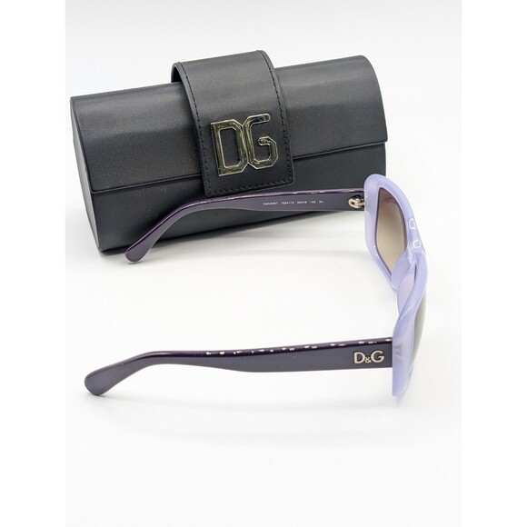 Dolce & Gabbana D&G 8067 Womens Sunglasses Purple Square 56mm NEW main image 9